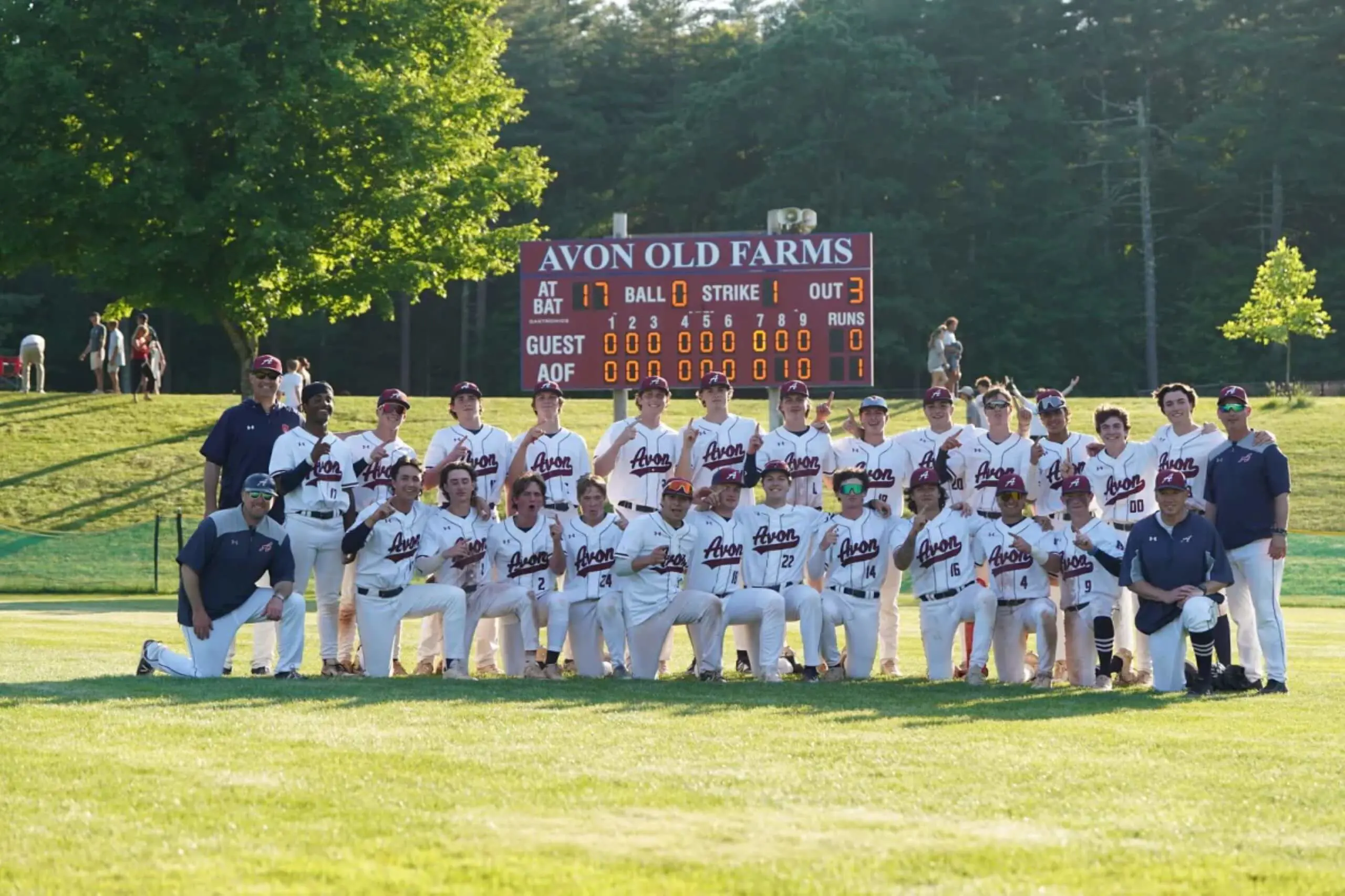 Avon Old Farms baseball team