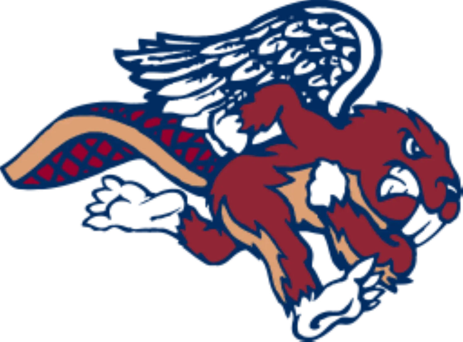 AOF Logo Running Beaver