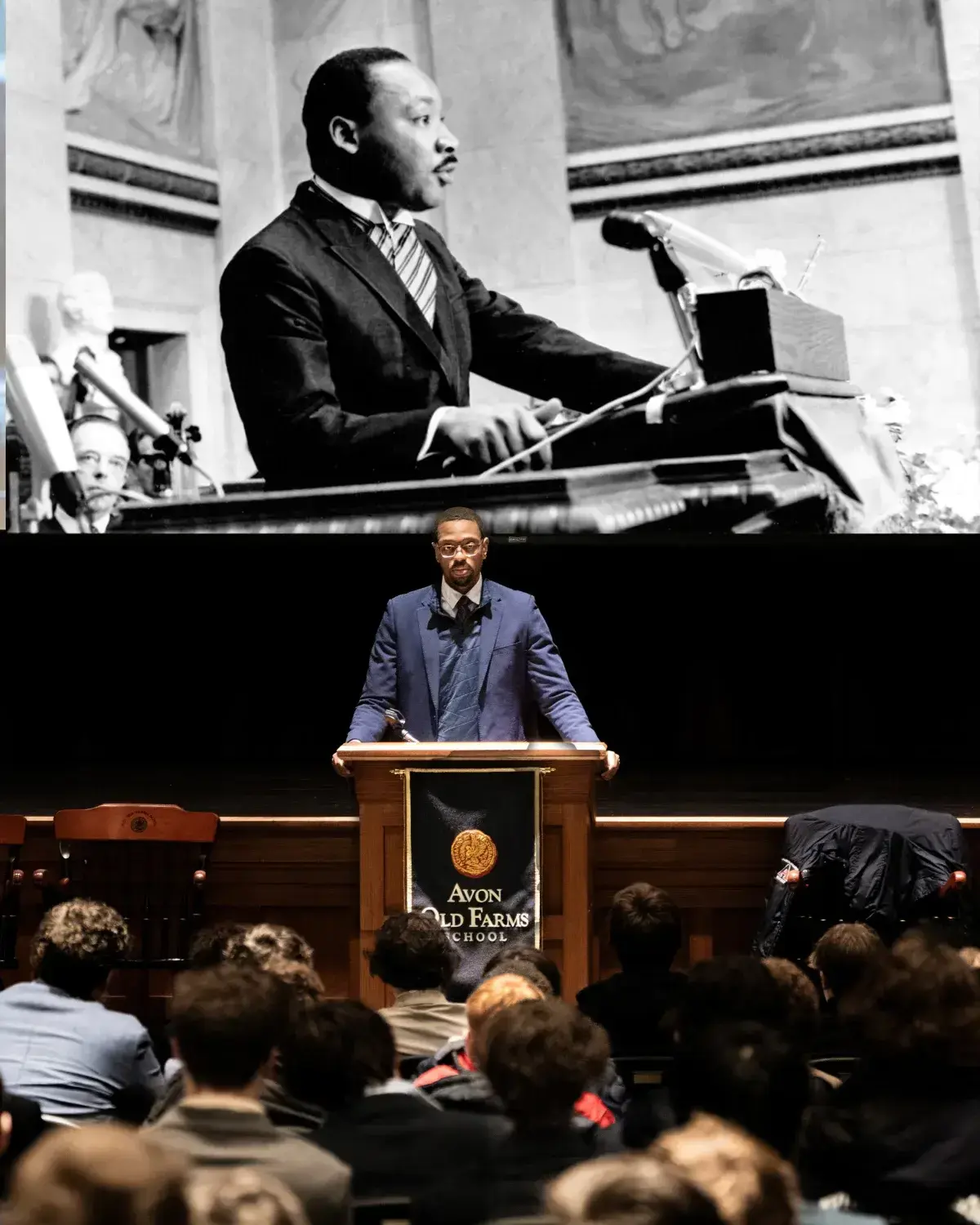 Eddie Glaude Jr. partaking in special events at Avon Old Farms to honor the work and legacy of Dr. Martin Luther King Jr.