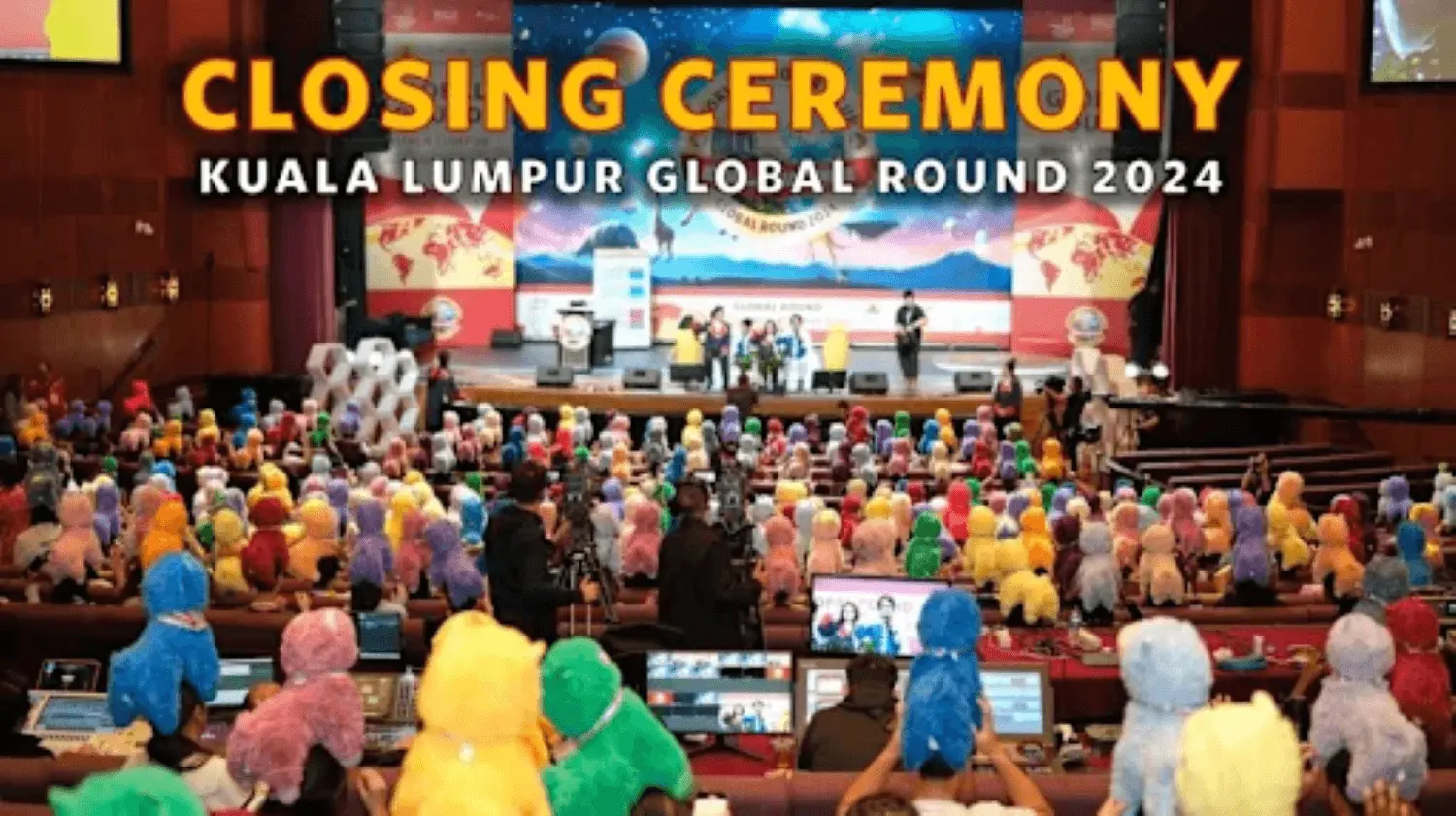 World Scholar’s Cup (WSC) 2024 global round closing ceremony in Kuala Lumpur, Malaysia.
