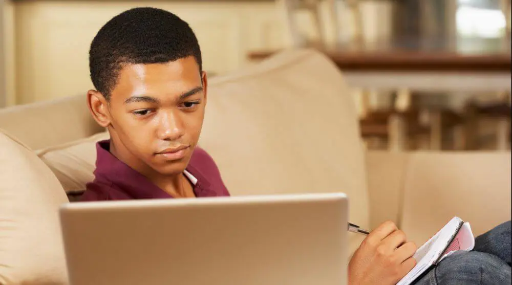 Student Studying.