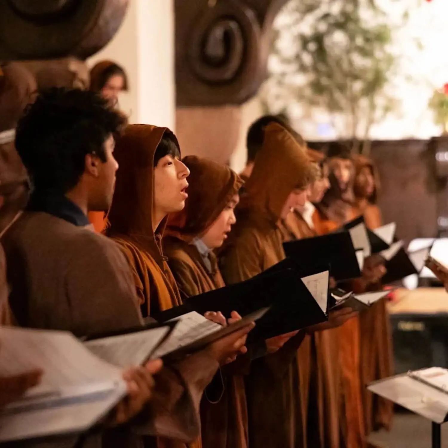 The Riddlers performing at Avon Old Farms’ Boar's Head Festival