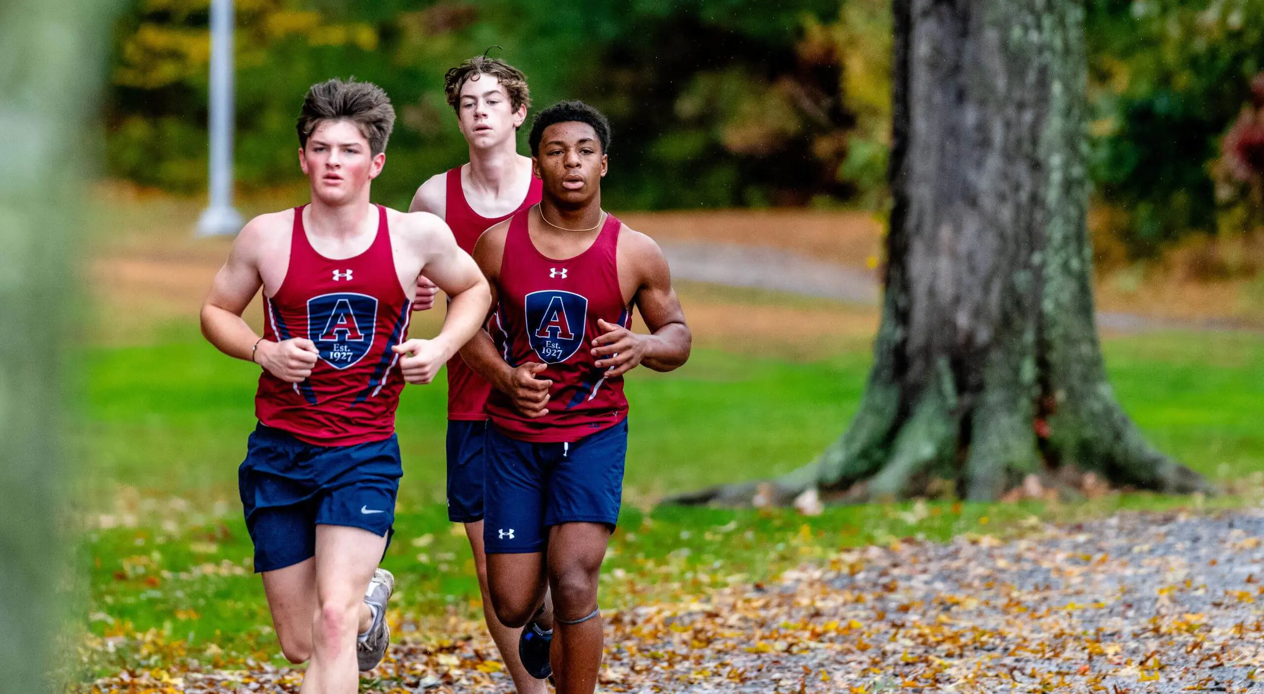 Three Cross Country Runners