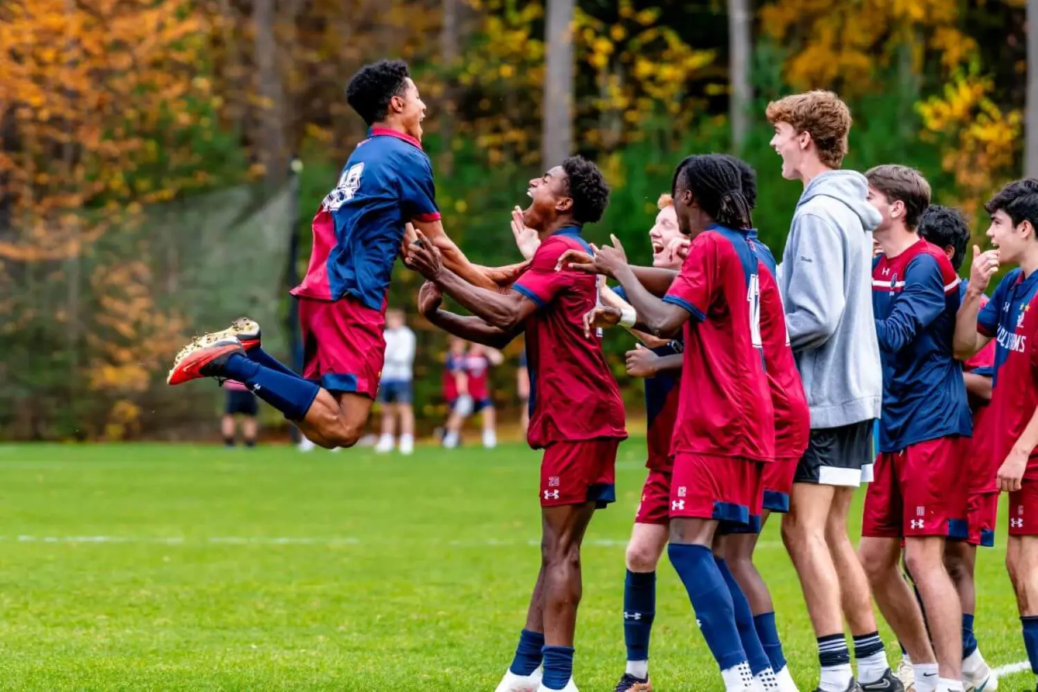 Avon Old Farms varsity soccer team.