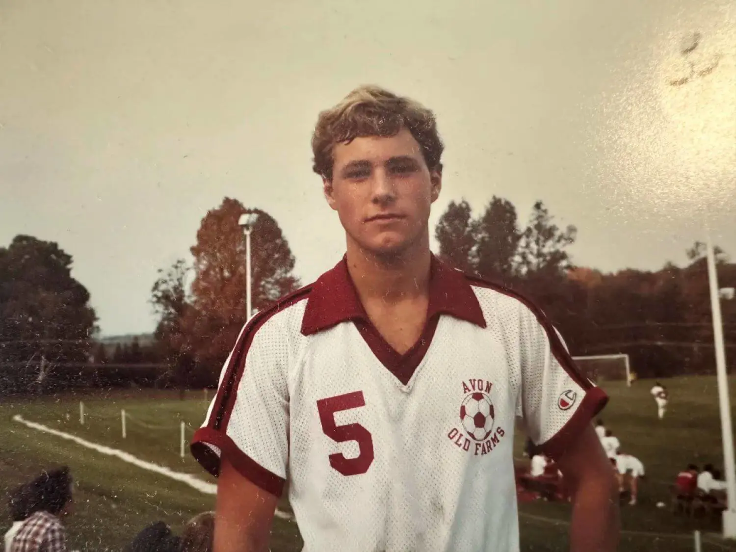 John Gordon ’84 while a student at Avon Old Farms