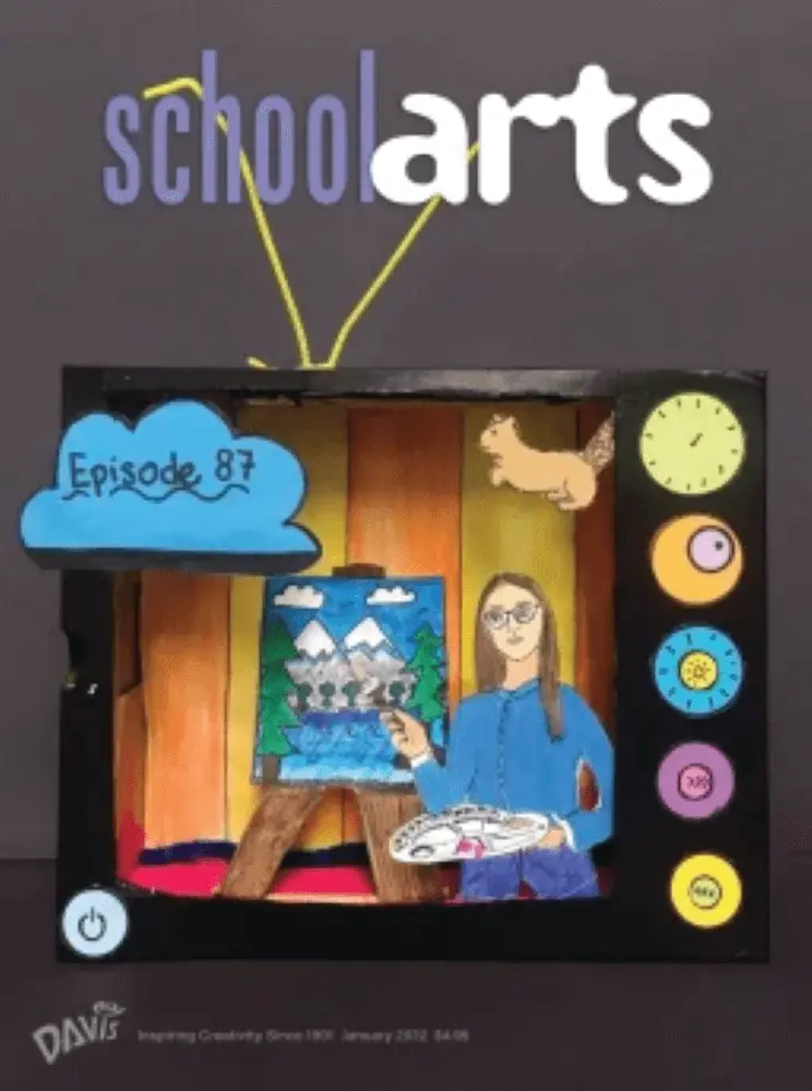 SchoolArts Magazine, January 2022: Social Media Self-Reflections