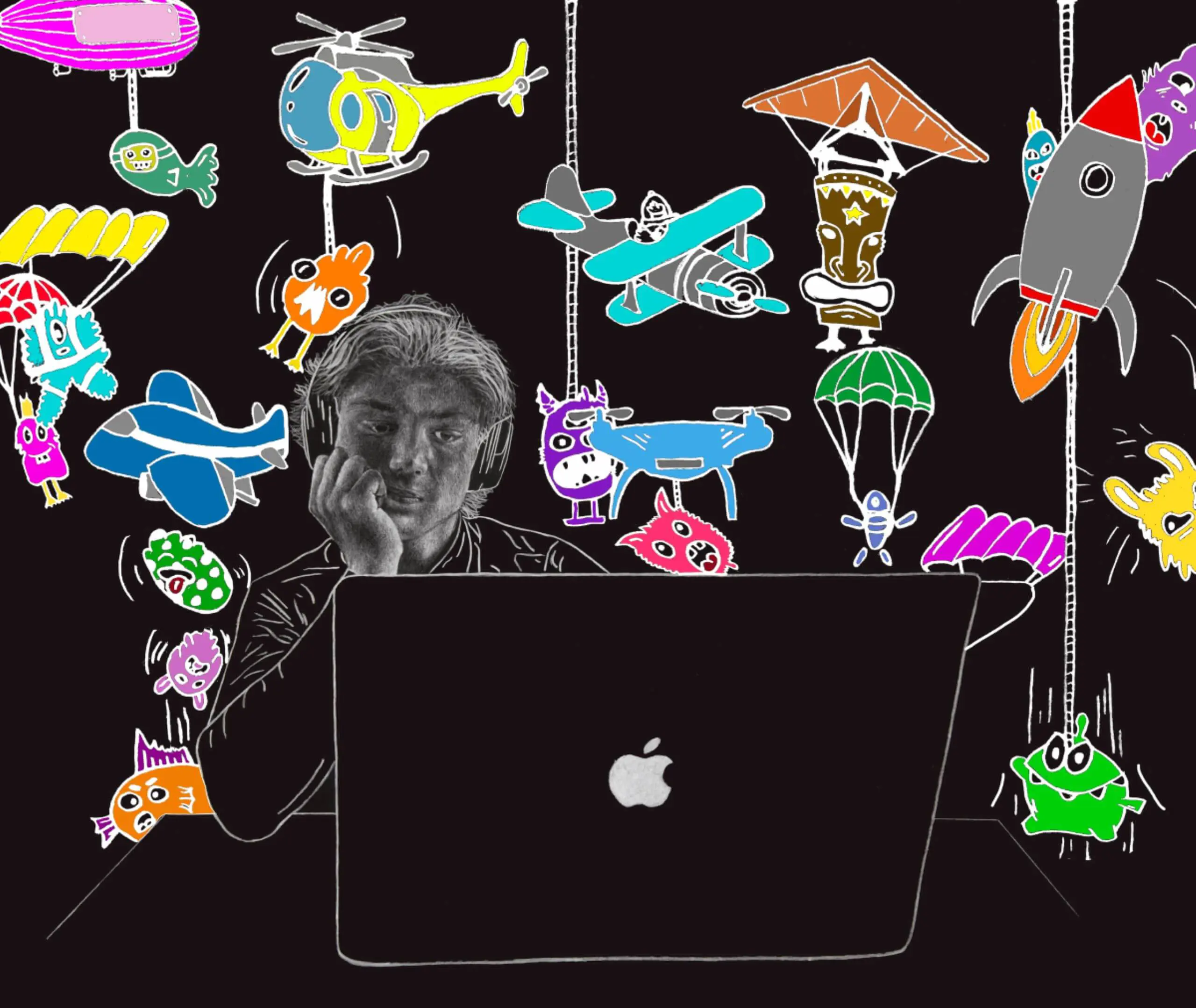 Artwork by Peter Siana