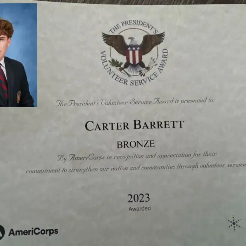 Avonian Writes 100 Thank You Letters to Healthcare Workers—Receives Presidential Recognition
