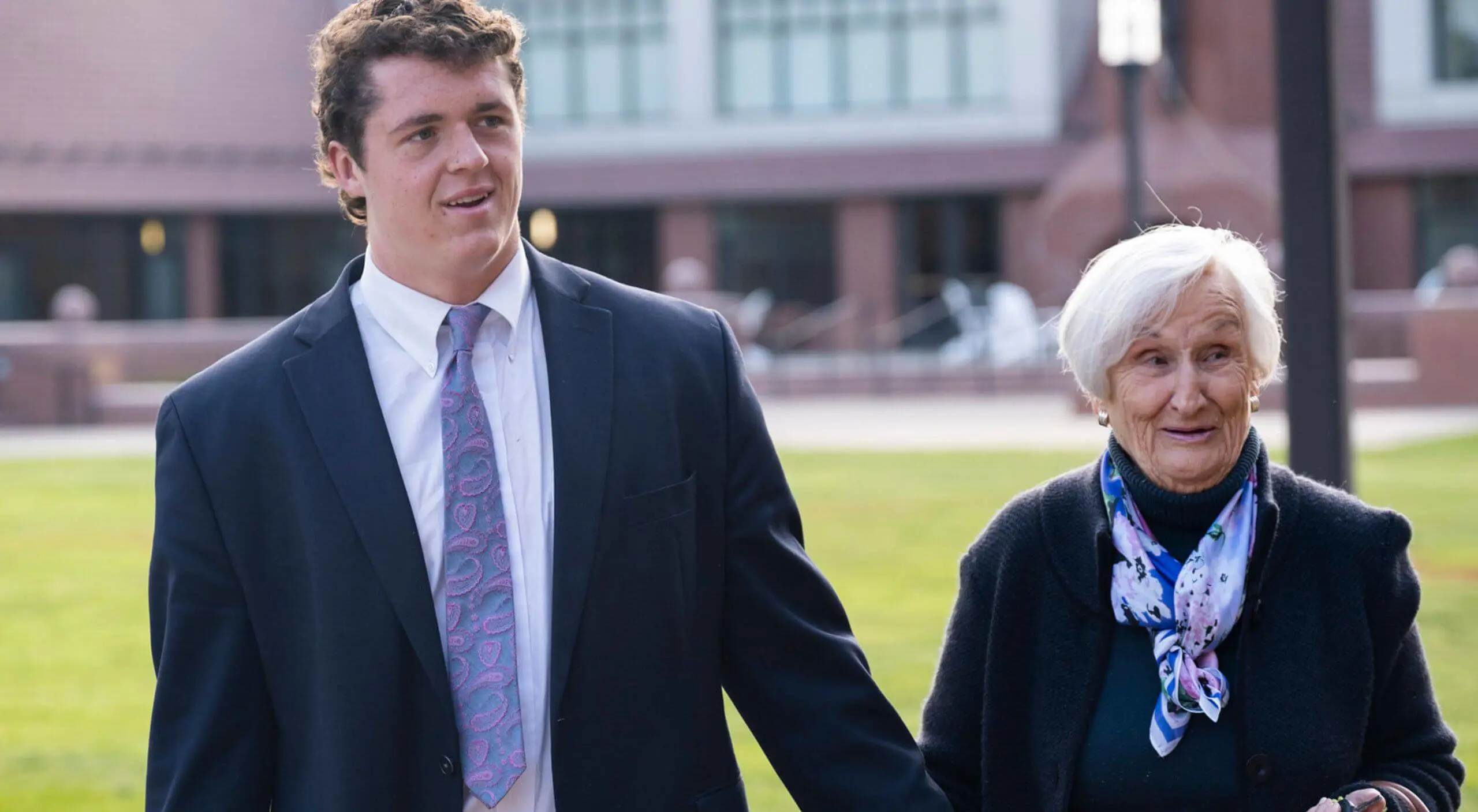 Avon Old Farms Student with Grandmother