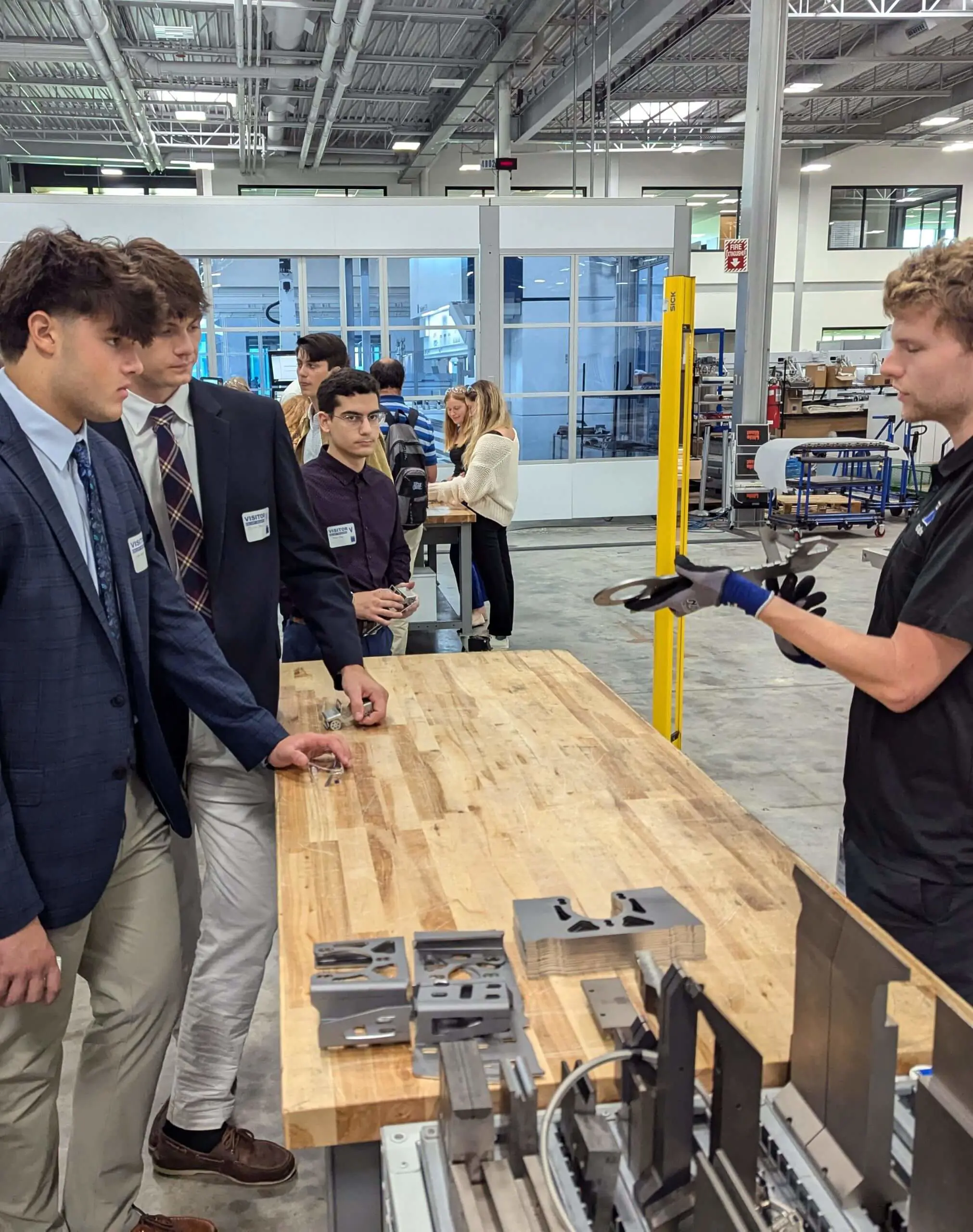 Avon Old Farms students on a STEM fieldtrip