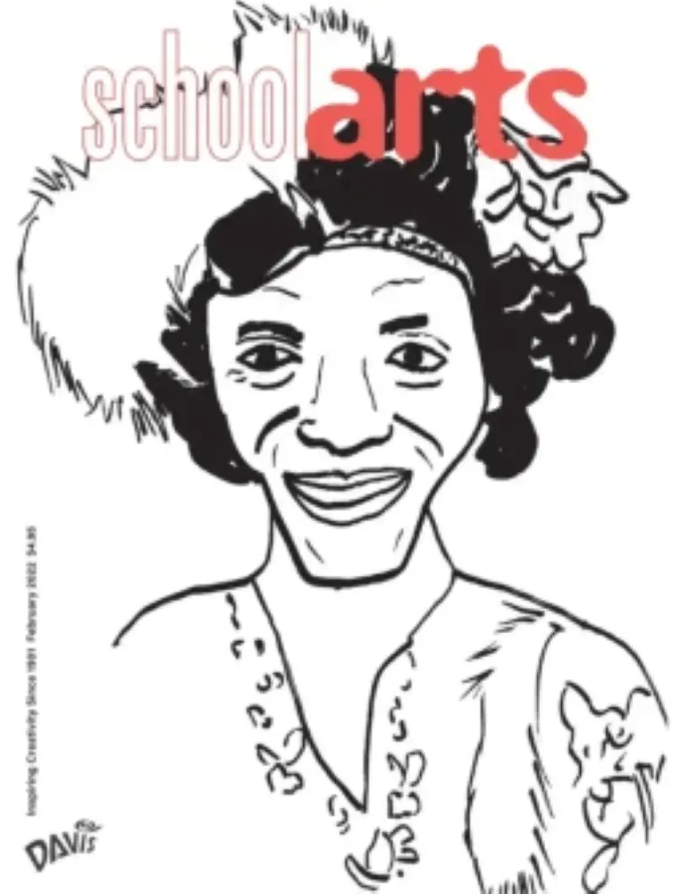 SchoolArts Magazine, February 2022: Between Two Worlds