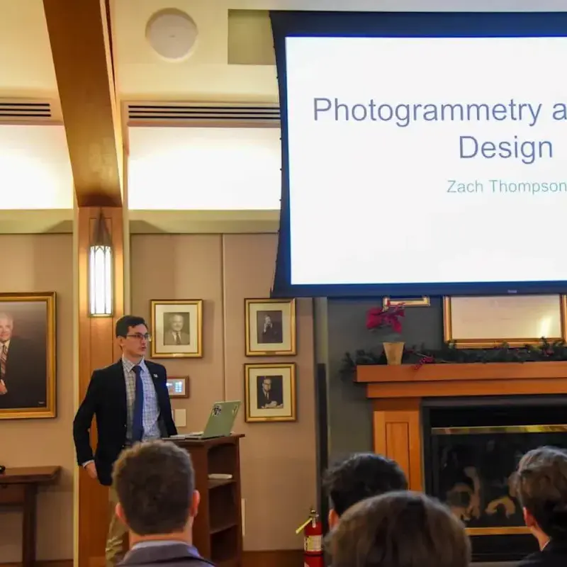 Zachary Thompson ’26 — Turning Mrs. Riddle’s Oasis into a Video Game Map